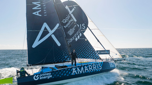 VICTOIRE sur la mythique Transat Québec Saint-Malo d’Amarris skippé par Achille NEBOUT